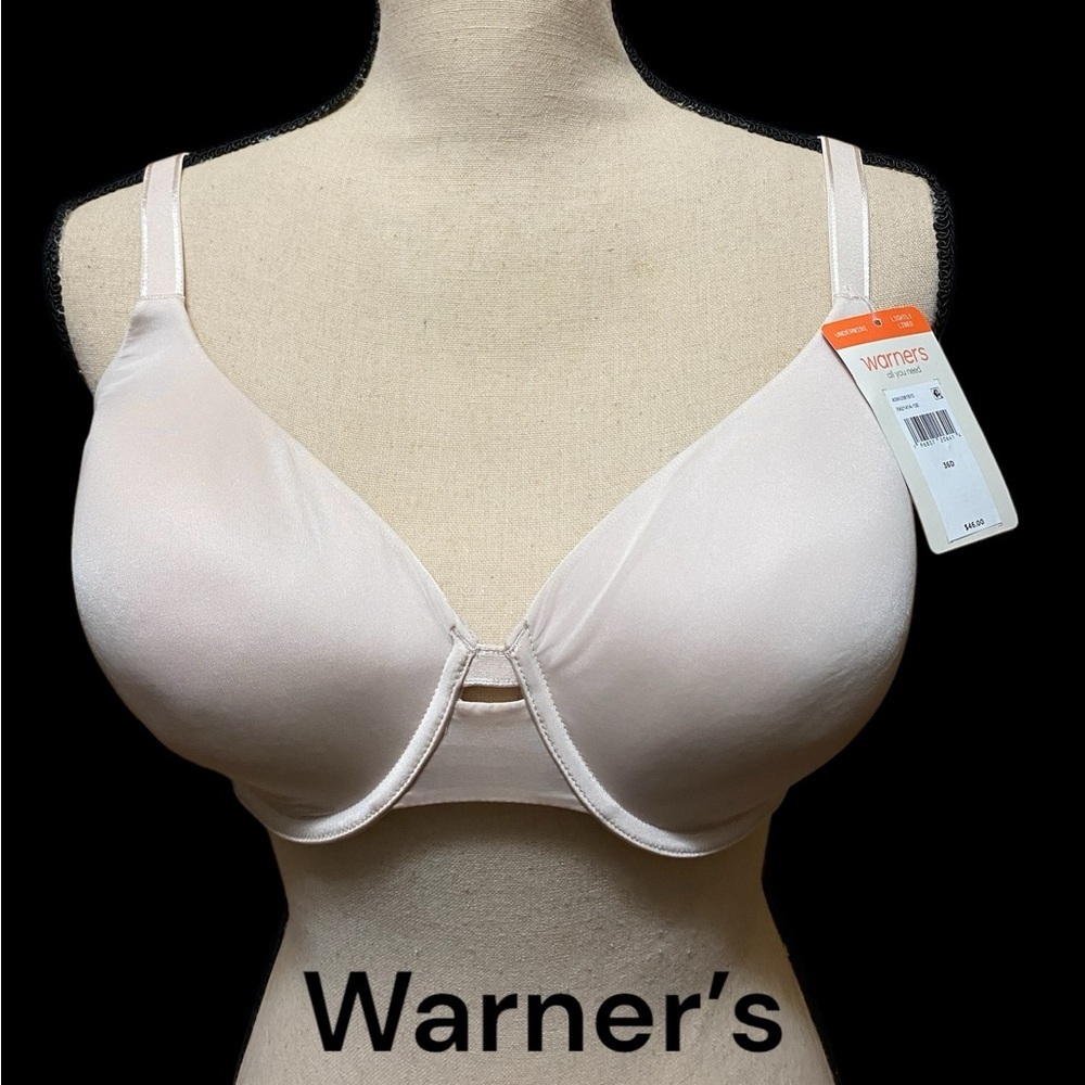 Warner’s-NWT 36D “all you need” lightly lined underwire, nude. New w/ tags!